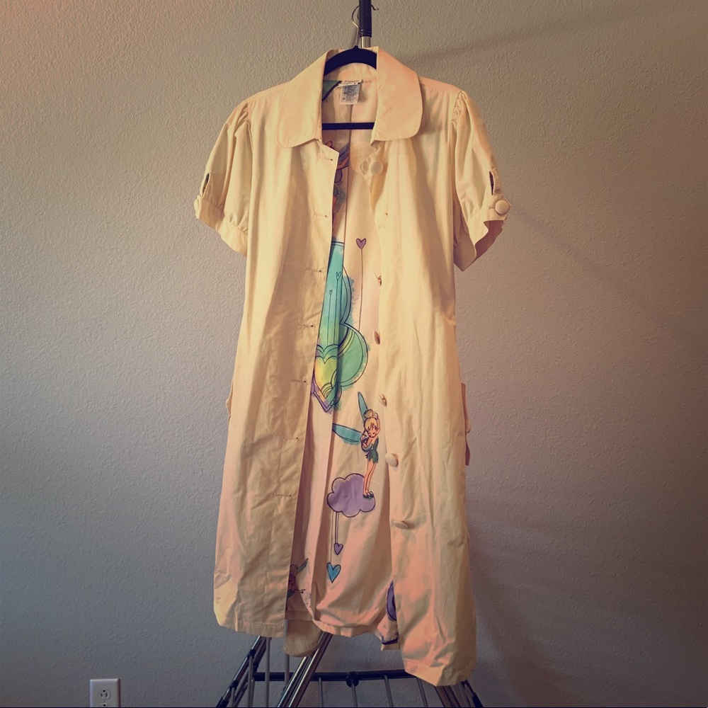 Disney Tinker Bell Lined, Light Yellow, Jacket